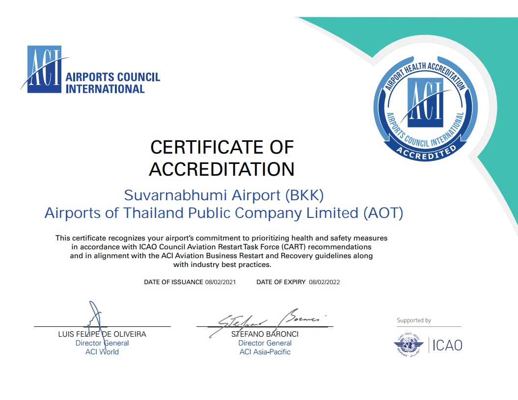 BKK ACI AHA Certificate