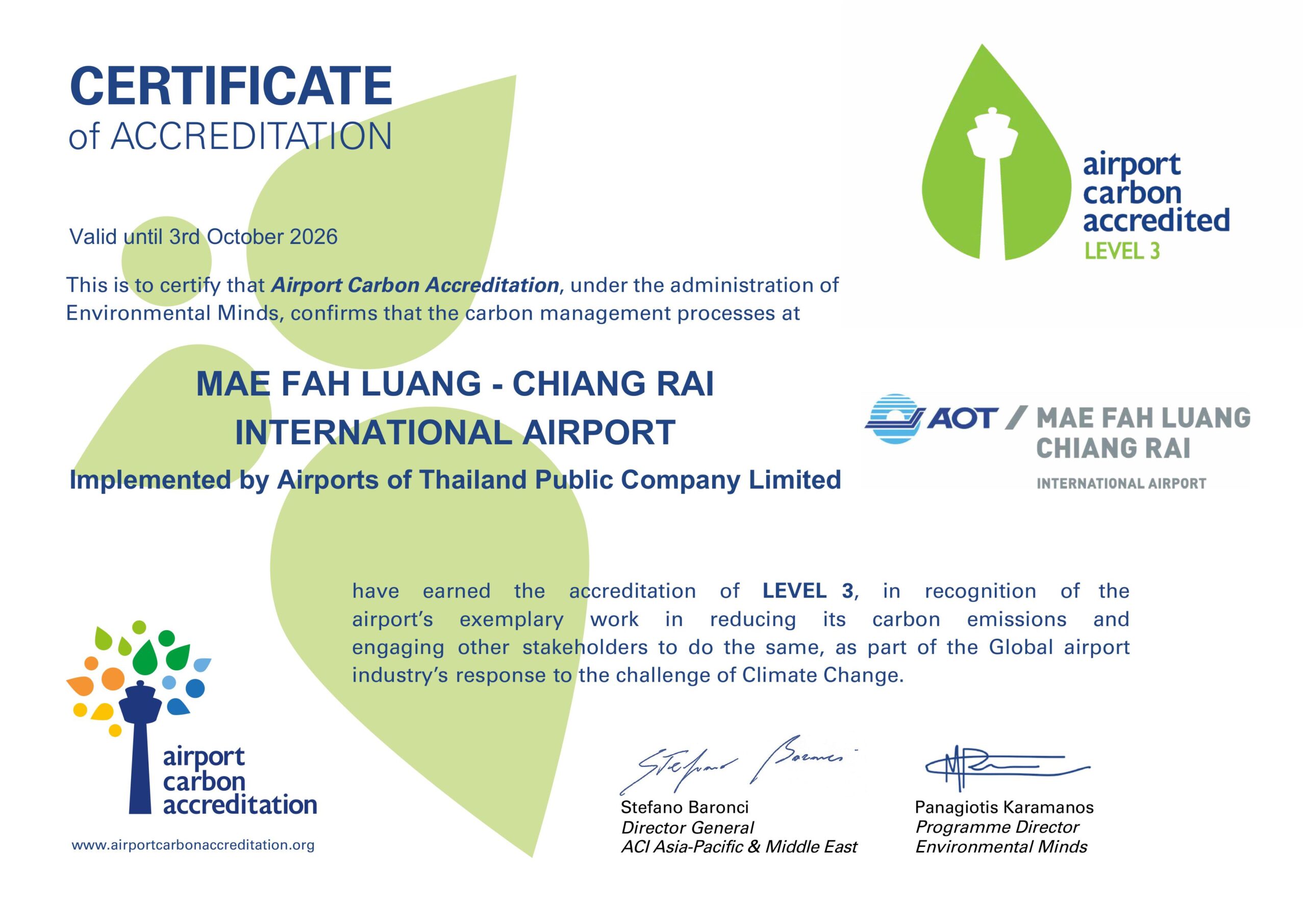 CEI APACMID L3 20261003 Mae Fah Luang Certificate